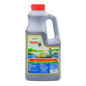 Salsa de ostión Woki galón 2.27 kg presentación para restaurantes