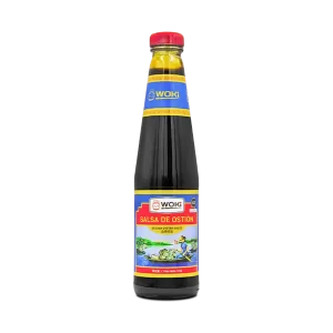 Salsa de ostión Woki botella 510 g tamaño familiar