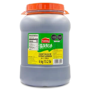 Salsa de ostión Haday 6 kg bidón para cocina industrial