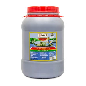 Salsa de ostión Woki bidón 6 kg formato para restaurantes y mayoristas
