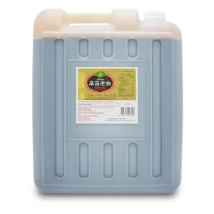 Salsa de soya con champiñones para chifas, restaurante y mayoristas