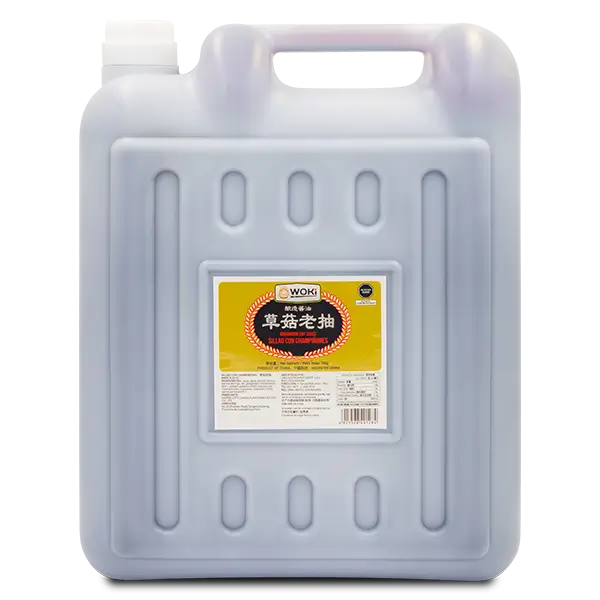 Sillao con Champiñones Woki galón 15 kg para mayoristas y restaurantes