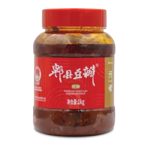 Salsa picante a base de pimiento rojo y habas 1 kg - Yun Lao