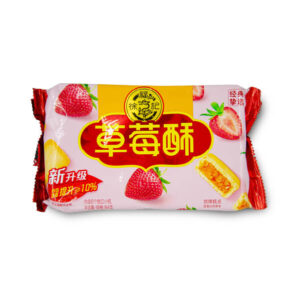 Galleta rellena sabor fresa 184g - Hsu Fu Chi