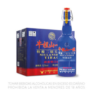 Licor blanco Yihao 500ml - 56% - Niu Lan Shan